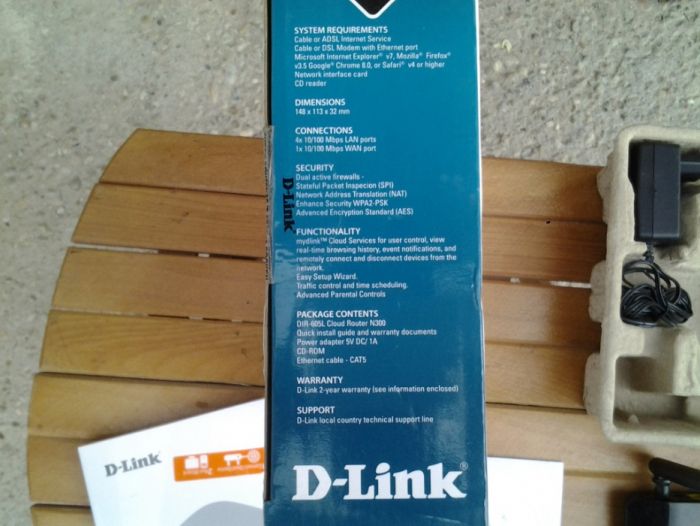 **D-Link N300 Cloud Router Wireless