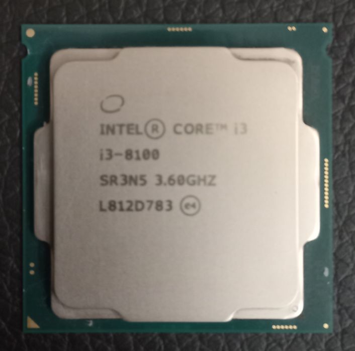 Процессор на сокет 1151 v2, i3 (8100) 3.6GHz