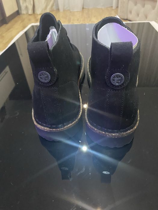 Birkenstock Uppsala Mid Leve Ghete dama Negru