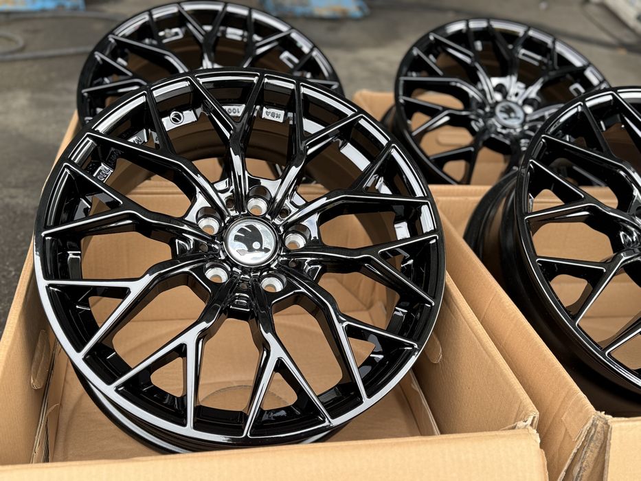 Jante aliaj noi SKODA RS - 5x112 R17 Octavia Superb Kamik