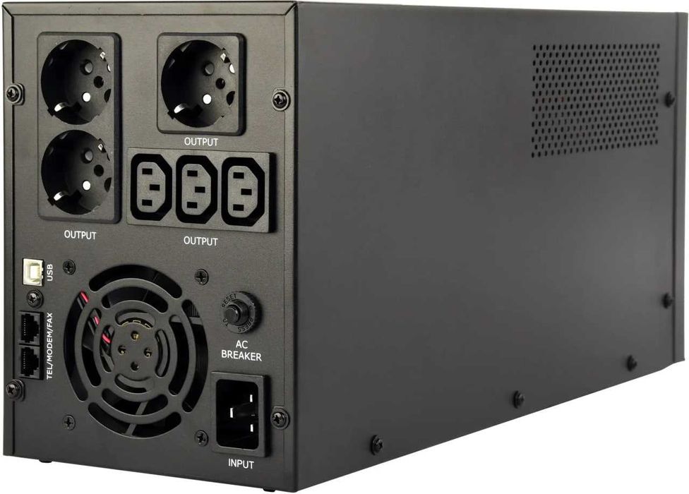 UPS EnerGenie EG-UPS-036  ИБП, 3000 V·A, 1800 W