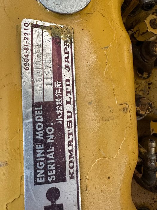 Vand motor Komatsu SA6D108-1