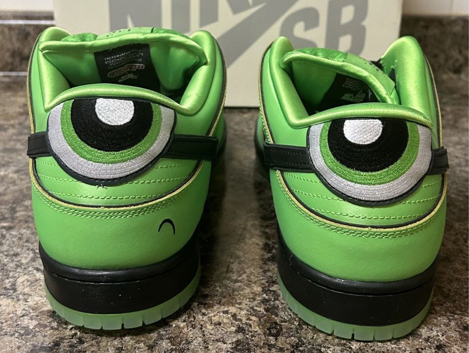 Nike SB Dunk Low x Powerpuff Girls Buttercup