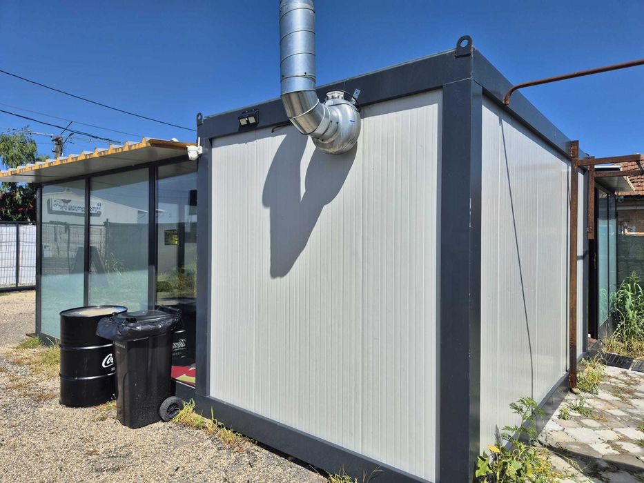 2 Containere + 2 Terase – Ideal pentru Spațiu Comercial / Fast-Food