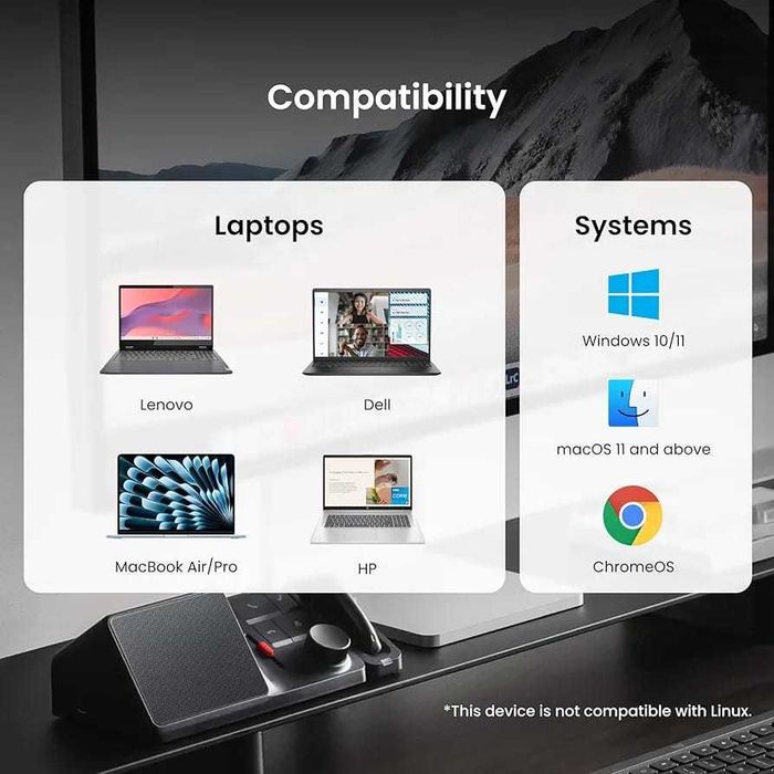 HiDock H1E USB C докинг станция с AI гласов рекордер