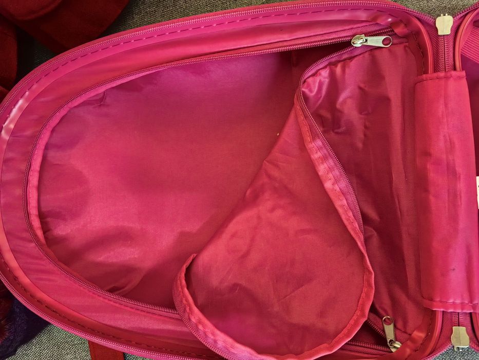 Troler hello kitty +ghiozdan fetițe 50 setul