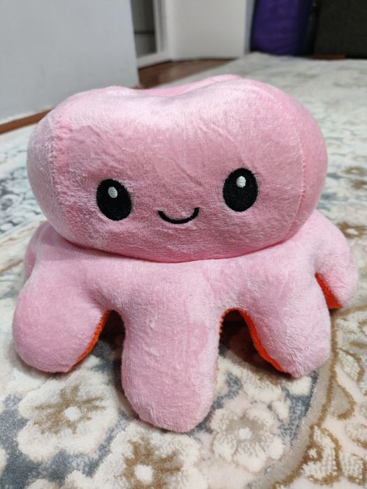 Осьминог перевёртыш оптом ЗИМНИЕ СКИДКИ! Мягкая игрушка