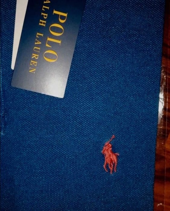 Polo Ralph Lauren Custom Slim Indigo Mesh polo shirt