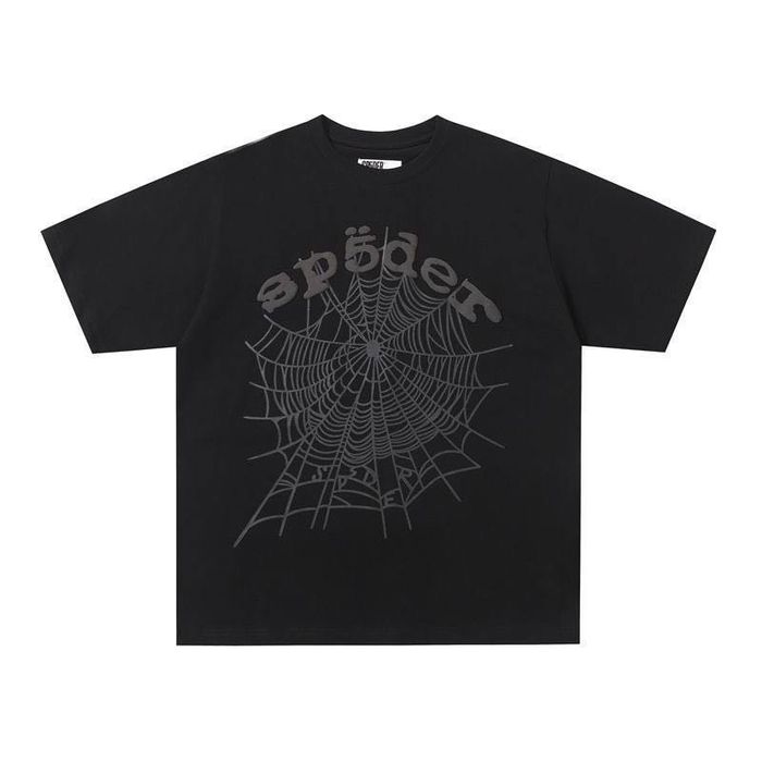 Sp5der Black T-Shirt Футболка (Бесплатная доставка)