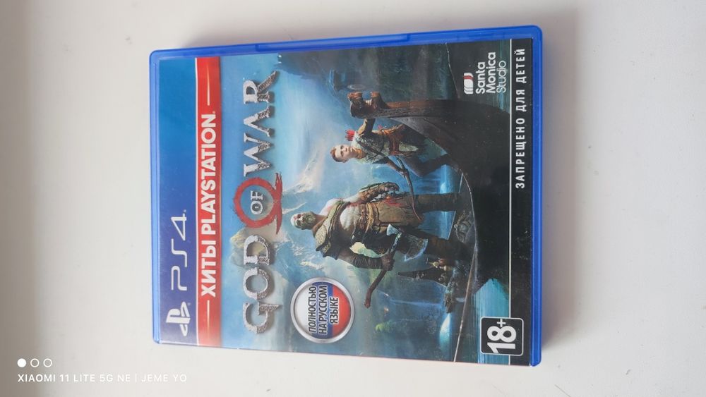 Продам диск пс 4 God of war 2018