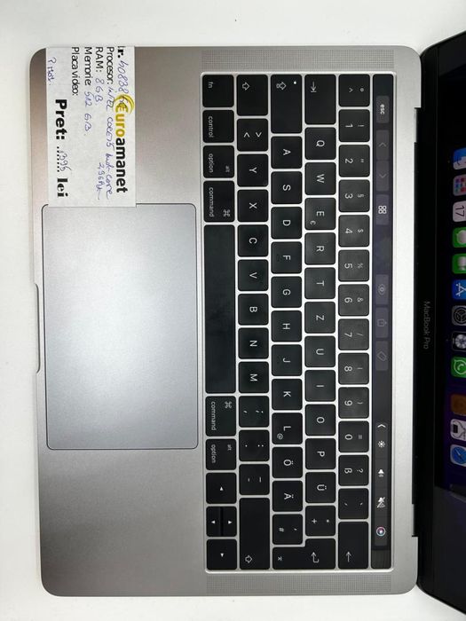 MacBook Apple Pro 13 inchi, 2016 -D-