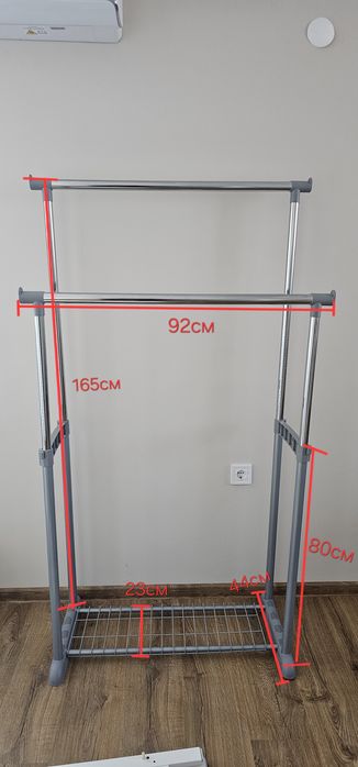 Закачалка / Щендер / Стелаж за дрехи