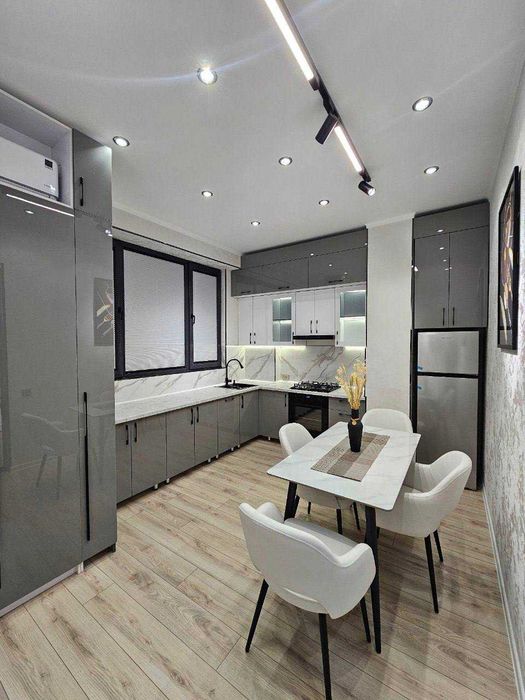 Квартира с дизайнерским ремонтом в ЖК Prestige Gardens, 60 м2