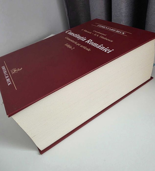 Constituția Romăniei comentată pe articole. Carte de specialitate juridică