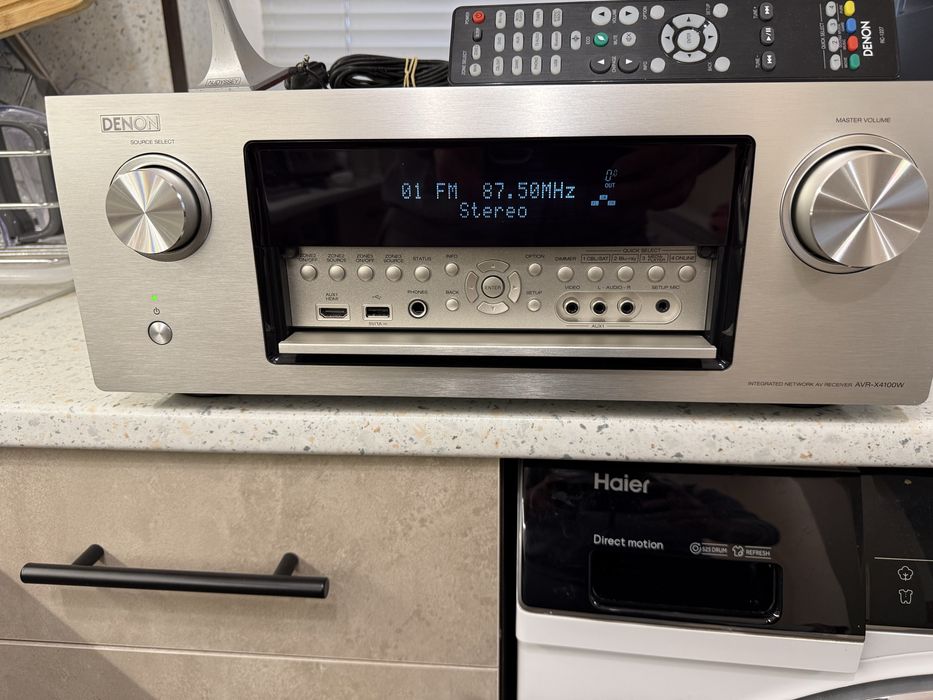 Denon AVR-X4100W Качествен ресивър