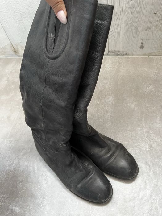 Зимние кожаные сапоги 39 р.