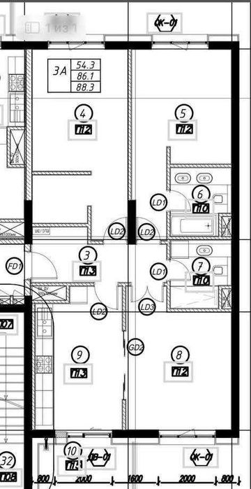 Продается  3/7/12  в ЖК «O`Z Mahal» от Golden House