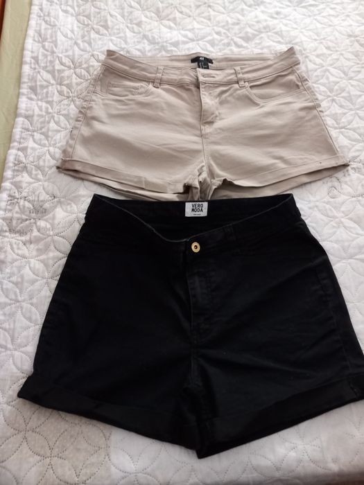 Къси дънкови панталони H&M ,Vero Moda