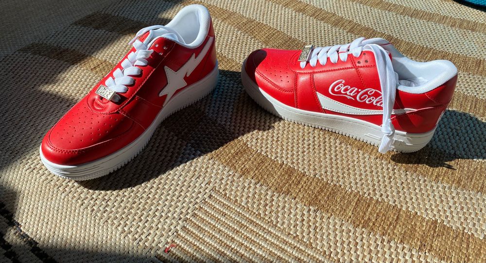 Обувки Bathing Ape x Coca Cola Bape Sta Low