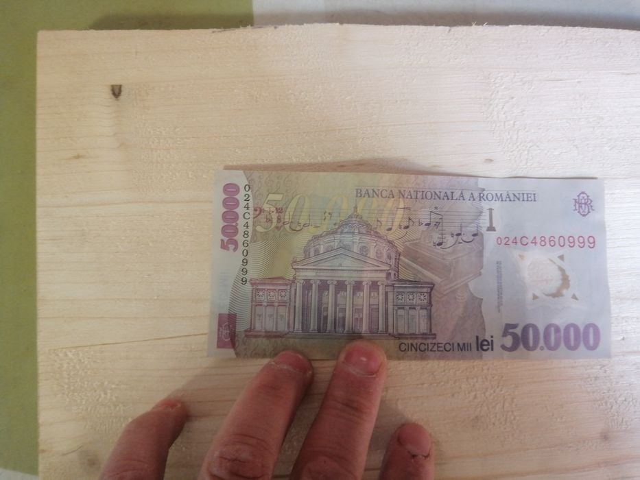 Bancnota de 50.000 vechi