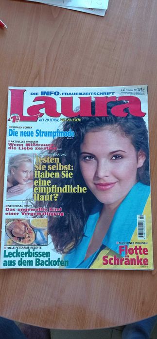 Списания балгарски и немски , Женски свят, Laura Bild der Frau .