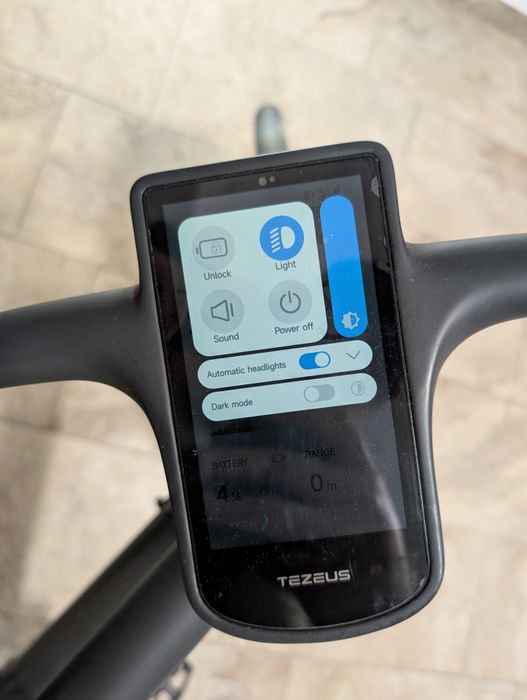 Bicicleta electrica Tezeus C8