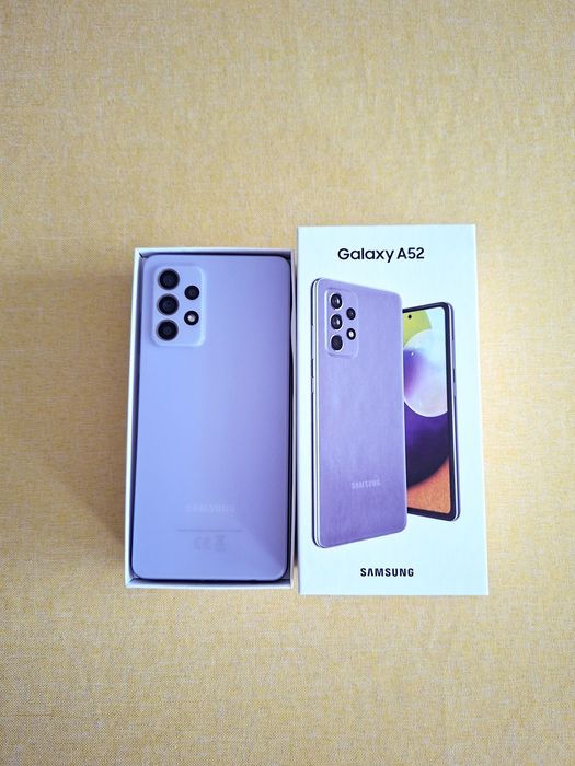 Телефон SASUNG Galaxy A 52 Violet  128 GB
