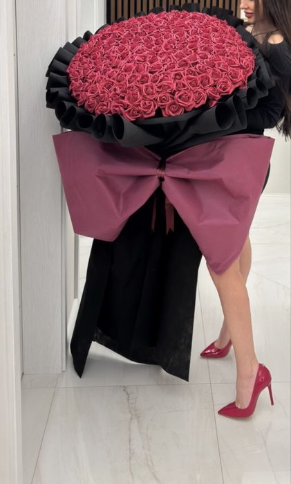 Букет 201 броя вечни Рози