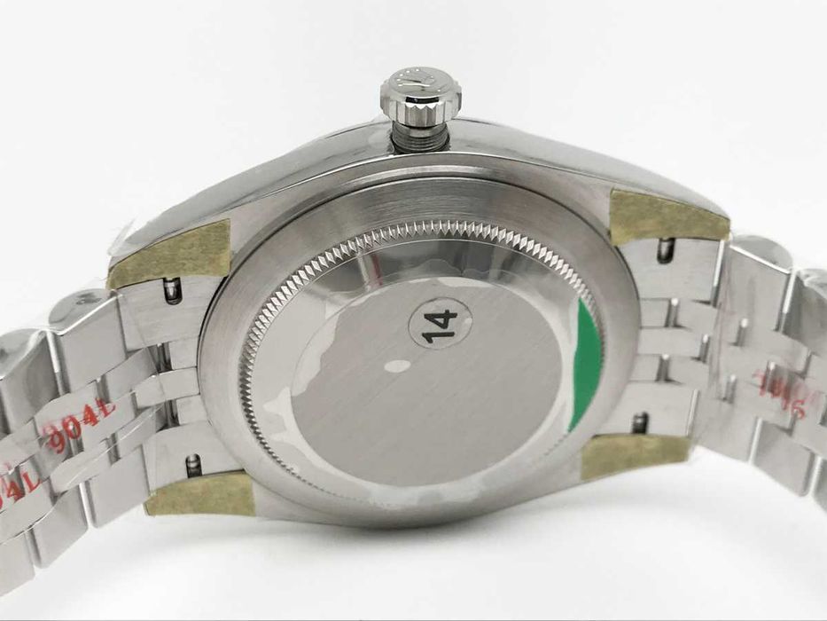Rolex Datejust 41mm Fluted Bezel Silver Dial Jubilee – мъжки часовник – реални снимки