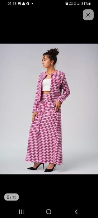 Кастюм элегантный дизайн