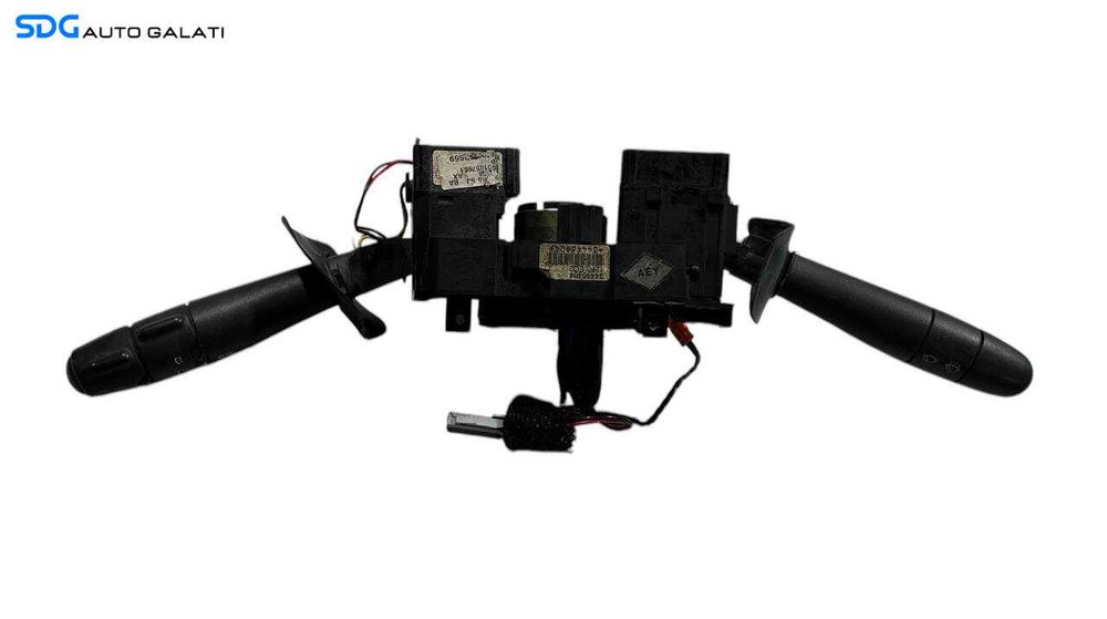 Ansamblu Manete Semnalizare Bloc Lumini Control Stergatoare Renault Clio 2 Symbol 1998 - 2012 Cod 34446404 [L5938]