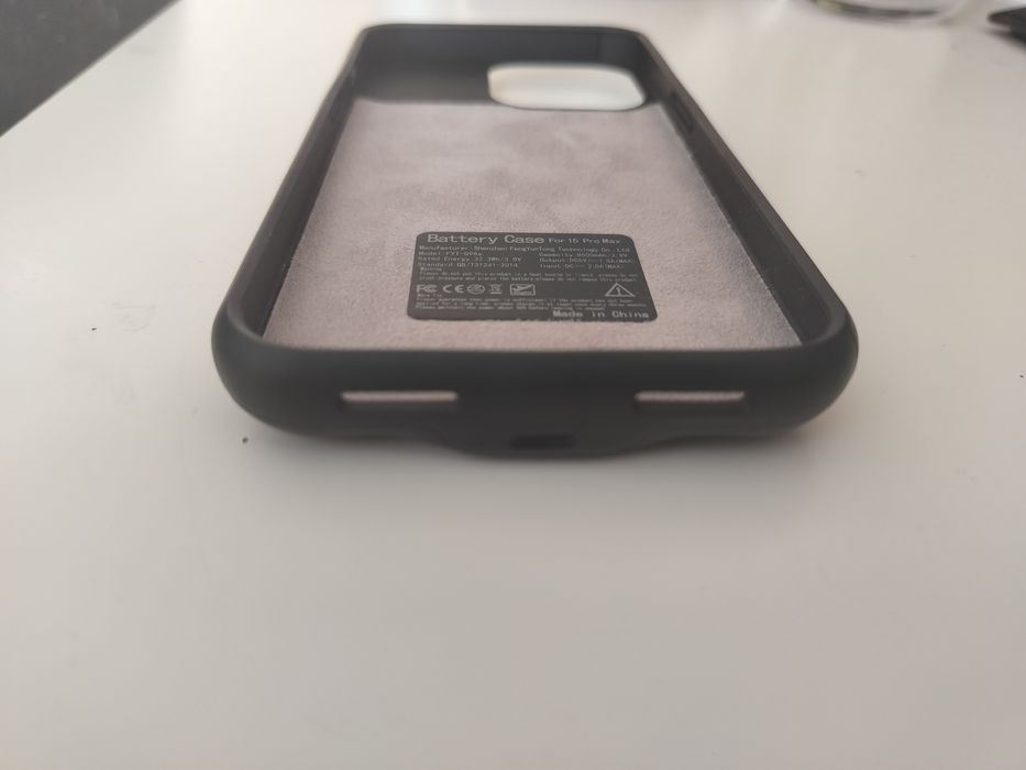 Husa cu baterie pentru Apple iPhone 15 Pro Max,8500 mAh