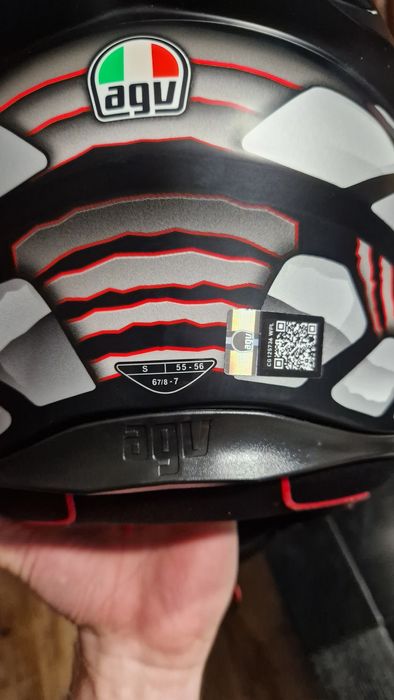 Casca AGV k1s lizard mărimea S noua