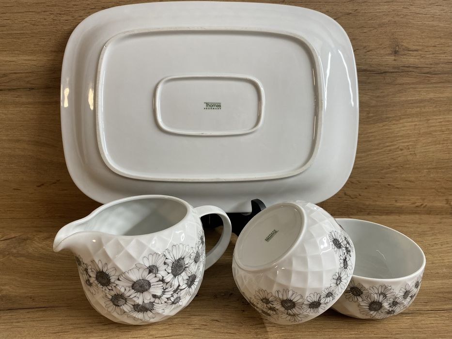 Винтидж порцеланови плата -и купички-Thomas Germany