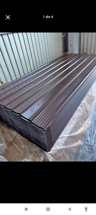 Tablă cutată colorată livrăm toată țara oferim transport gratuit