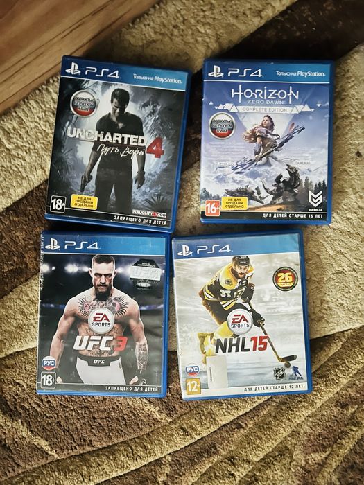 Игровые диски для пс4 Обмен/Продажа