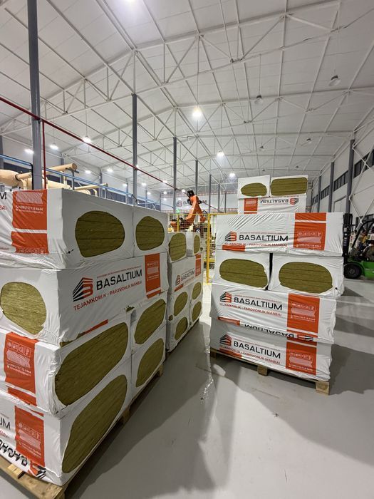 BAZALT Фасад учун Базальт минвата BASALTIUM завод