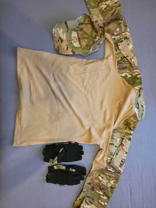 Set echipament airsoft Novritsch EmersonGear (bluza, sapca, manusi)