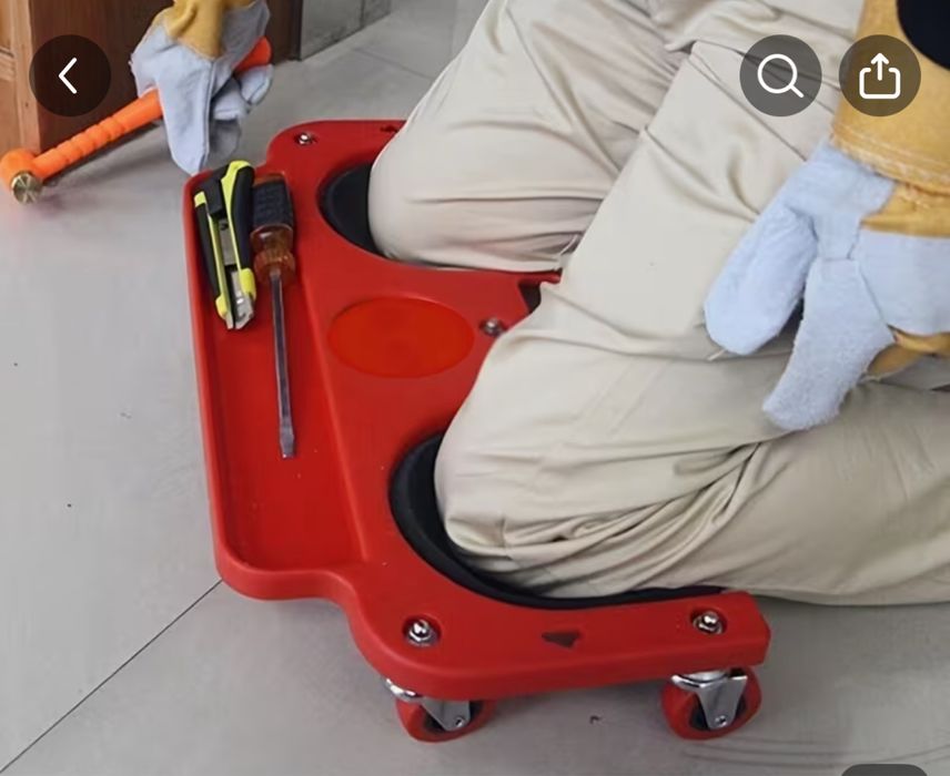 Платформа - коврик для колен для ремонта авто