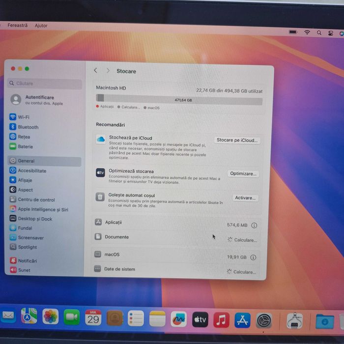 Laptop Apple MacBook Pro 2020 cu M1 8GB 512GB, ZEUS Amanet Militari