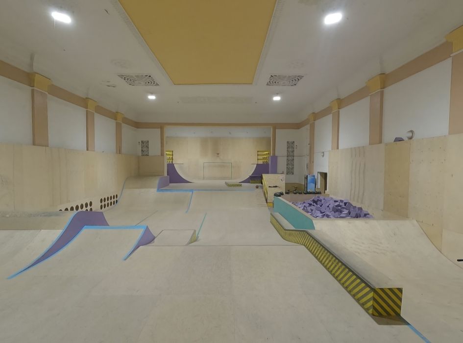 Каркасный скейт парк для скейтборда, роликов, самоката, bmx. Бизнес.