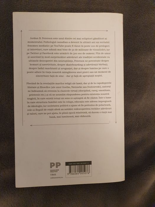 12 reguli de viata, carte