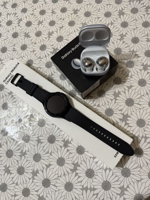 Продам наушники самсунг и часы самсунг