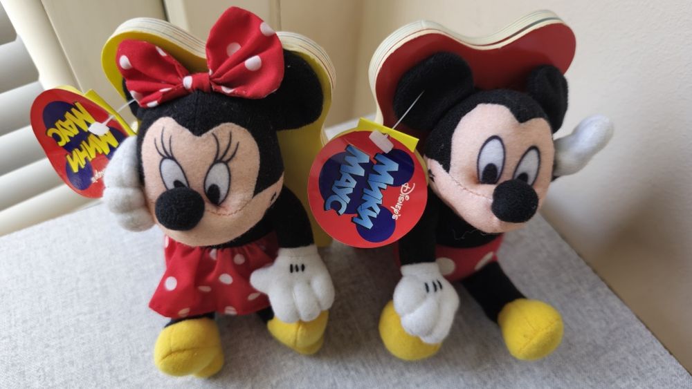 Комплект плюшени приказки Мики и Мини Маус