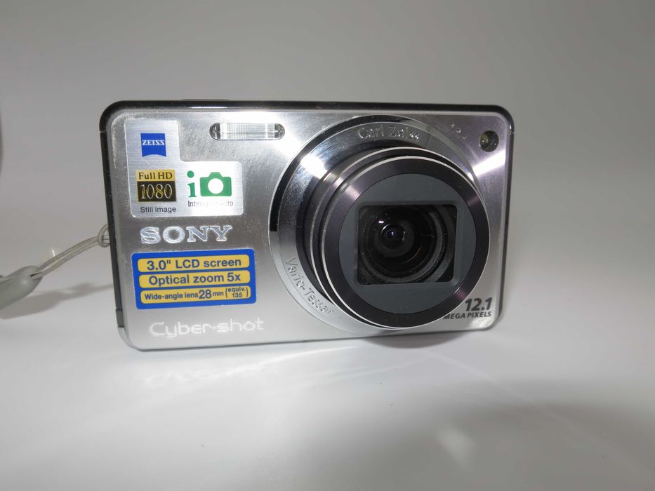 Sony Cyber-shot W290 компактен цифров фотоапарат, дигитална камера, оптика Zeiss супер качество, като НОВ, пълен комплект, работи отлично!