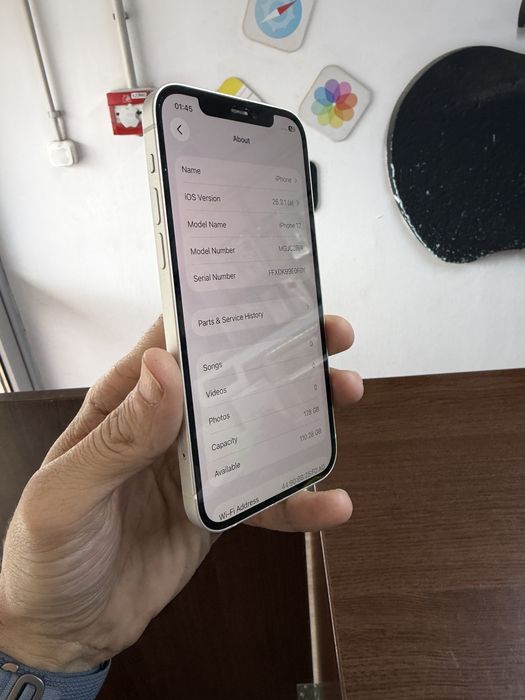 Vand Iphone 12 128Gb White