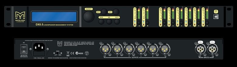 Martin Audio DX0.5 Loudspeaker Management System