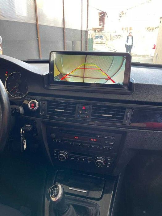 Navigatie Bmw E90 + Joystick 2/4/8 GB RAM Android 11 Carplay 4G MONTAJ