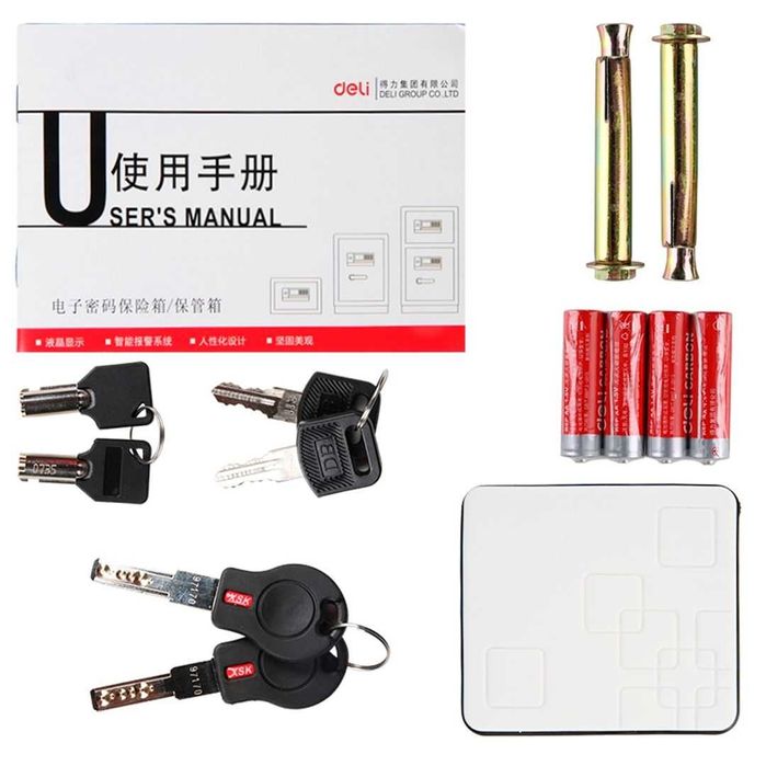 Seyf deli Сейф Deli 3657A 73х43х38мм 64кг Скидка !! Акция !!