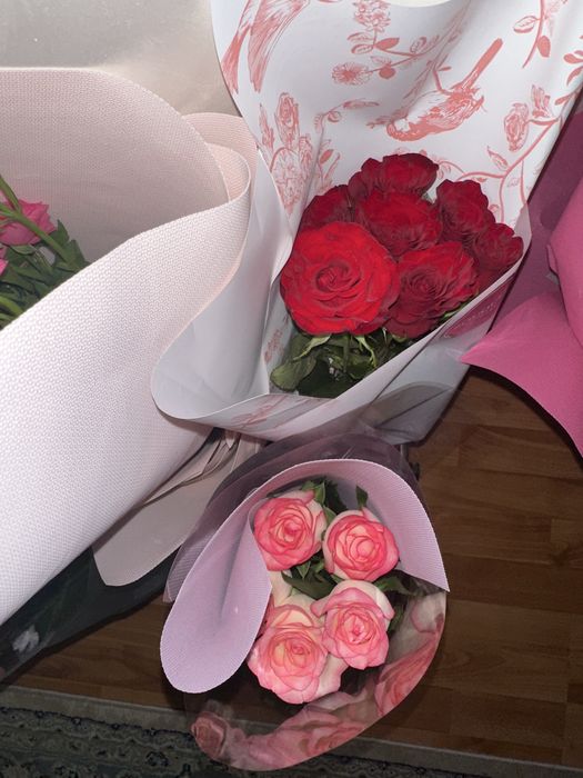 Букет цветов свежие